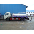 Camion d&#39;épuration Dongfeng 4cbm, camion de drainage 4X2 en Nigéria